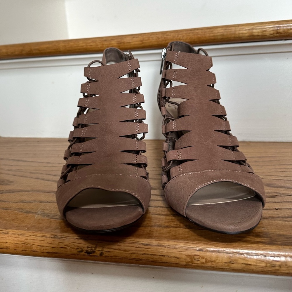Vince Camuto Open Toed Bootie